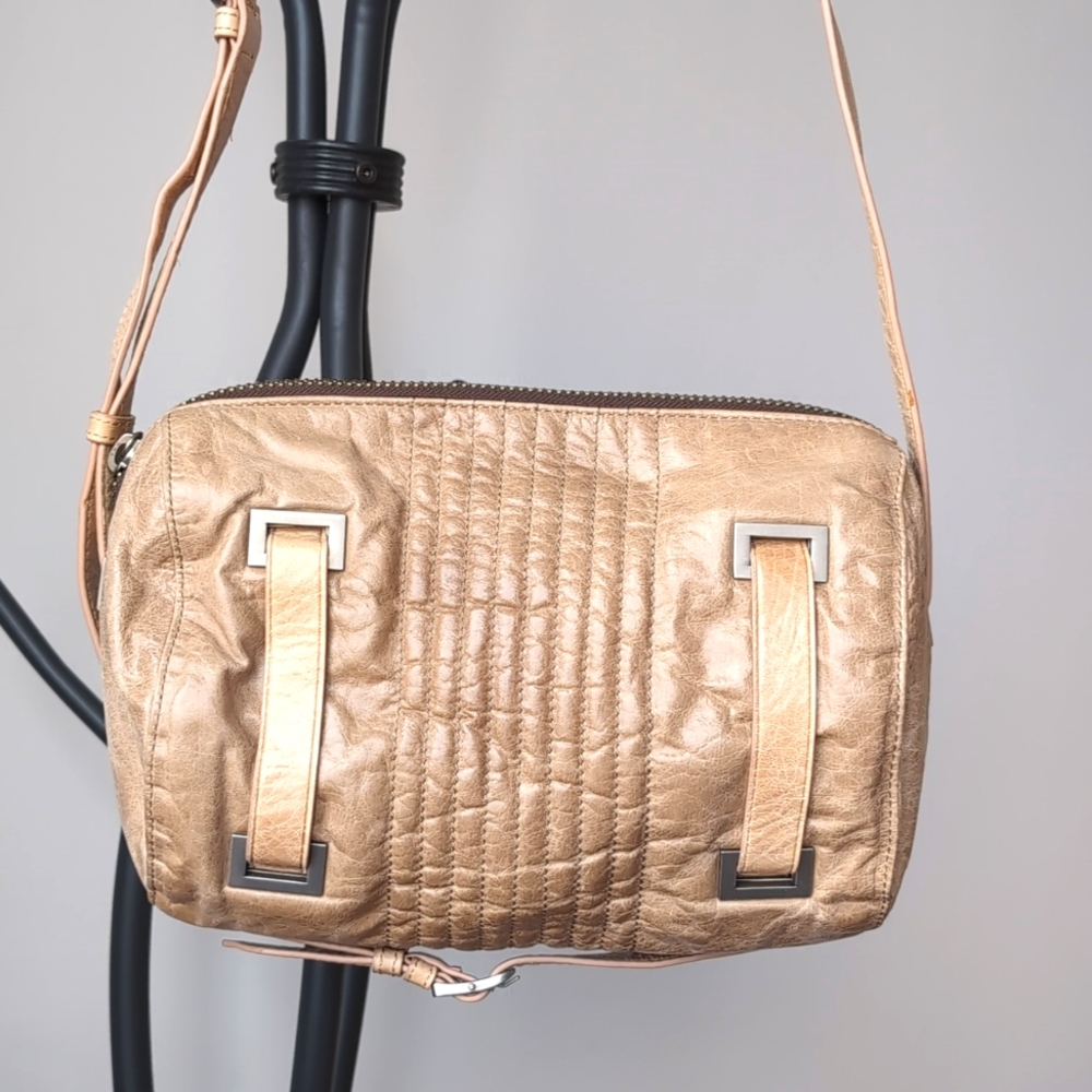 Tan Crossbody Shoulder Bag - Women